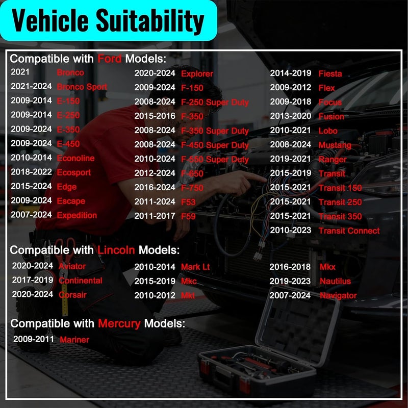TOM Vapor Canister Vent Solenoid ‎911-216 Compatible with Ford Bronco E-150 E-250 E-350 E-450 Explorer F-150 F-250 F-350 Lincoln Aviator Continental Corsair Mkc Mkt Mkx Mercury Mariner 9U5Z9F945F - Image 3